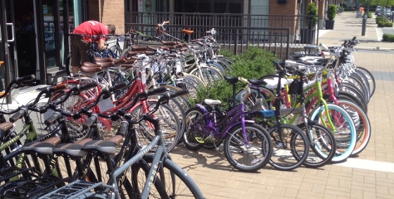 Wesbrook Village homes bike shop